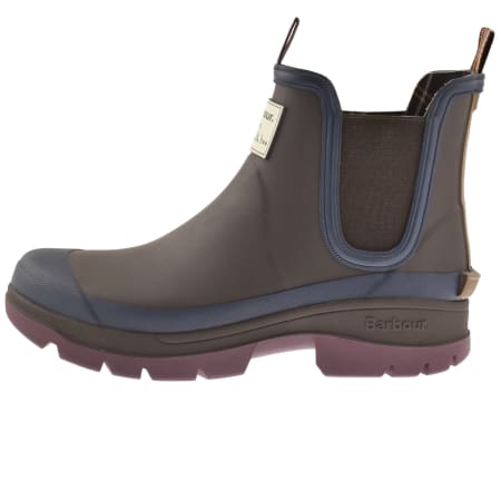 Product image for Barbour X Paul Smith Ankle Wellingtons Brown