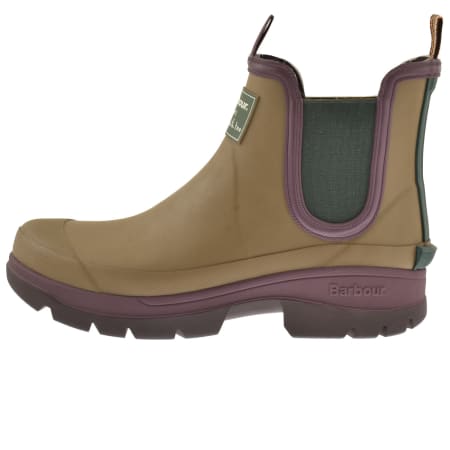 Product image for Barbour X Paul Smith Ankle Wellingtons Tan