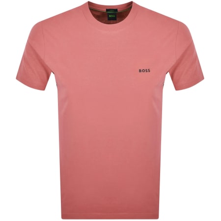 Product image for BOSS Tee T Shirt Medium Pink