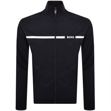 Product image for BOSS Authentic Full Zip Sweatshirt Navy