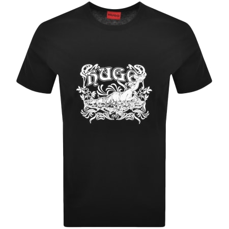 Product image for HUGO Diwom T Shirt Black