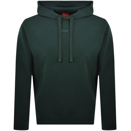 Product image for HUGO Relaxed Dapo Hoodie Green