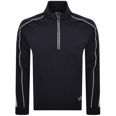 Product image for EA7 Emporio Armani Logo Sweatshirt Blue