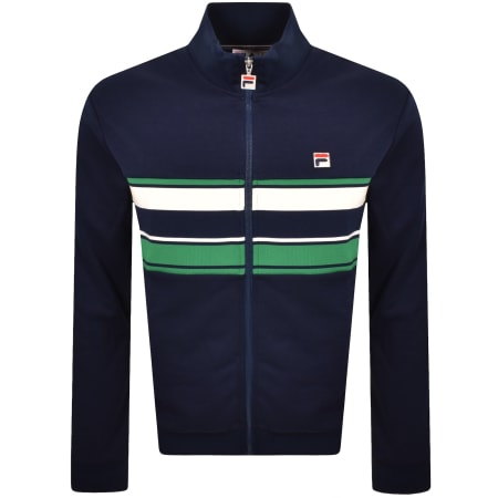 Product image for Fila Vinnie Cut And Sew Track Top Fila Navy