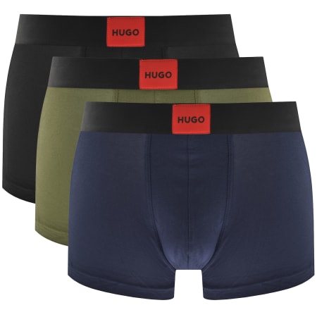 Product image for HUGO 3 Pack Galaxy Trunks Multi