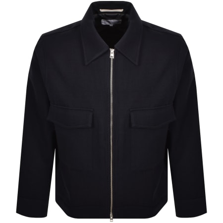 Product image for Norse Projects Askel Cavalry Wool Jacket Navy