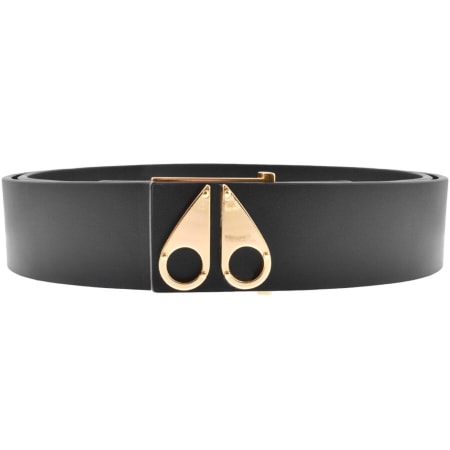 Product image for Moose Knuckles Logo Icon Belt Gold