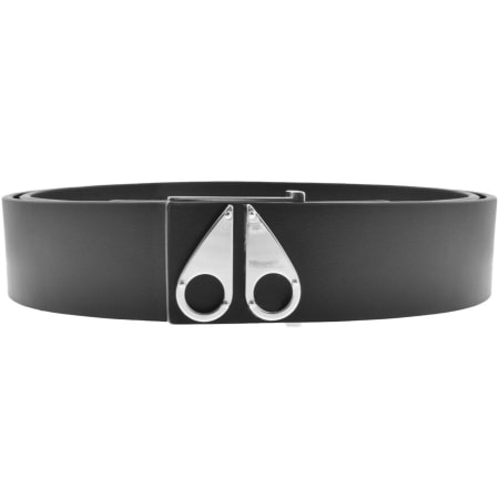 Product image for Moose Knuckles Logo Icon Belt Silver