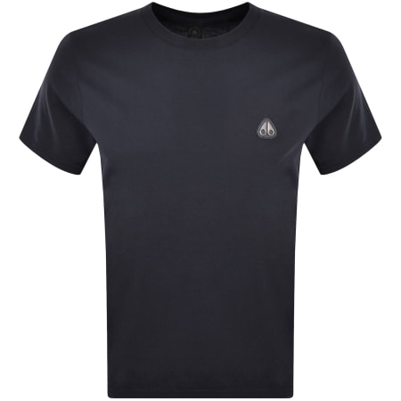 Product image for Moose Knuckles Crescent T Shirt Navy