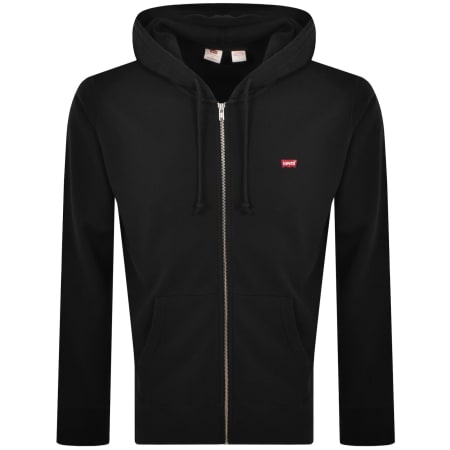 Product image for Levis Original Logo Full Zip Hoodie Black
