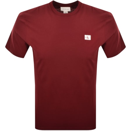 Product image for Calvin Klein Jeans Badge T Shirt Red