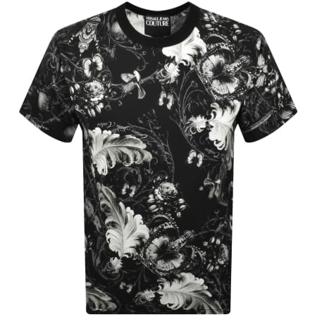 Product image for Versace Jeans Couture All Over T Shirt Black