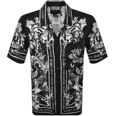 Product image for Versace Jeans Couture All Over Print Shirt Black
