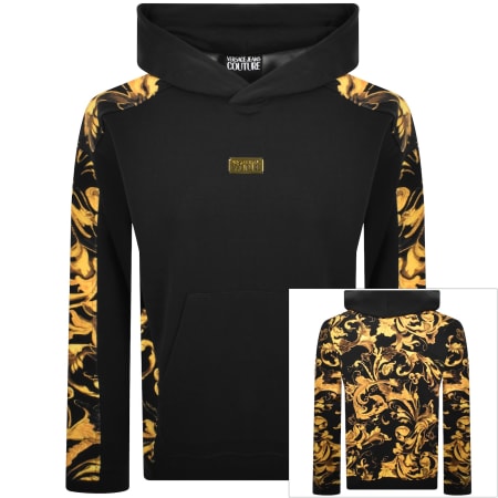 Product image for Versace Jeans Couture Logo Hoodie Black
