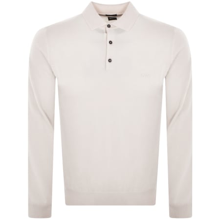 Product image for BOSS Bono Knit Jumper White