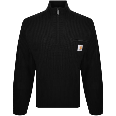 Product image for Carhartt WIP Detroit Half Zip Jumper Black