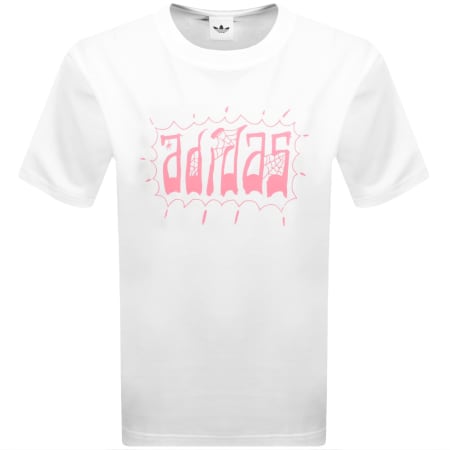 Product image for adidas Originals Oversized Graphic T Shirt White