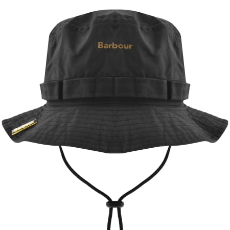 Product image for Barbour Transport Fisherman Bucket Hat Black