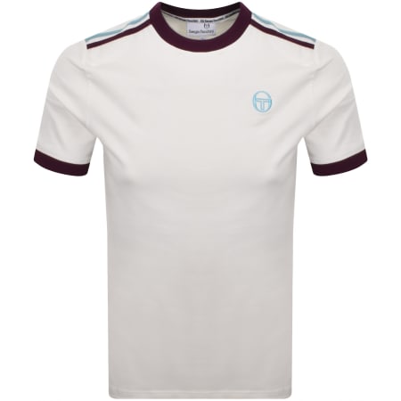 Product image for Sergio Tacchini Triste T Shirt Cream