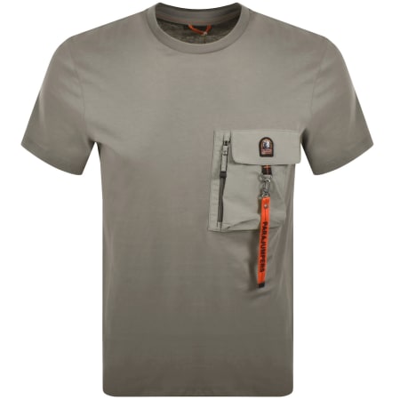 Product image for Parajumpers Mojave Pocket T Shirt Grey