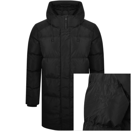 Product image for Superdry Sports Padded Mid Jacket Black