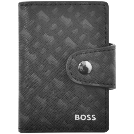 Product image for BOSS Secrid RFID Leather Card Holder Black