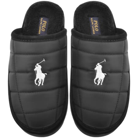 Product image for Ralph Lauren Reade Scuff Slippers Black
