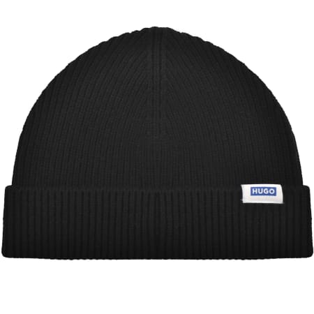 Product image for HUGO Blue Xiav Beanie Hat Black