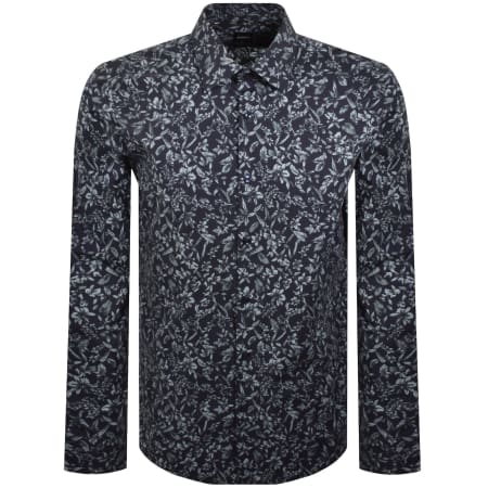 Product image for BOSS H Joe Kent Shirt Navy