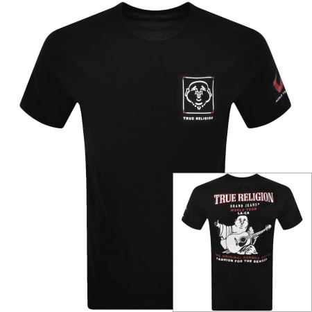 Product image for True Religion TR EMB Quality T Shirt Black