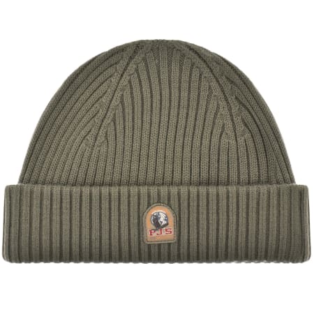 Product image for Parajumpers Ribbed Beanie Hat Grey