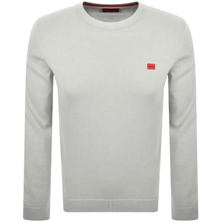 Product image for HUGO San Cassius Knit Jumper Cream