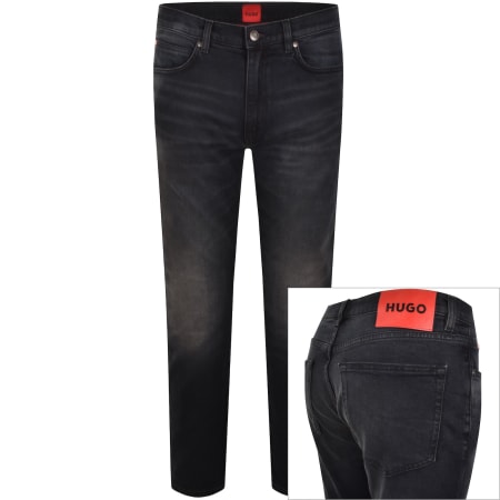 Product image for HUGO 734 Extra Slim Jeans Dark Wash Blue