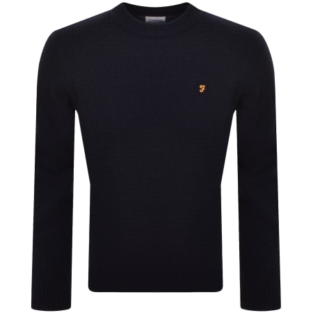 Product image for Farah Allerton Knit Jumper Navy