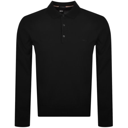 Product image for BOSS Bono Knit Jumper Black