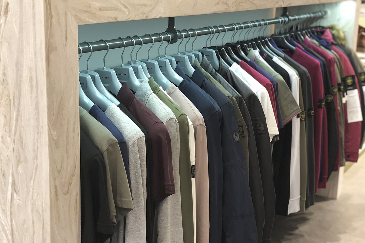 Close up image of clothing