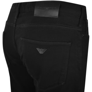 Image number 4 for Emporio Armani J06 Slim Fit Jeans Black