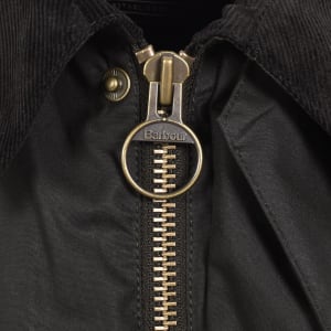 Image number 5 for Barbour Ashby Waxed Jacket Olive Green