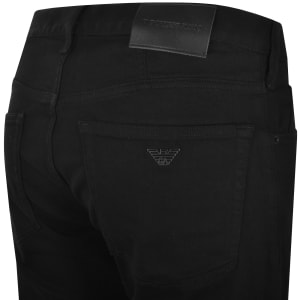 Image number 4 for Emporio Armani J21 Regular Fit Jeans Black