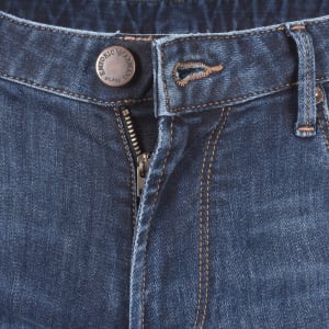 Image number 5 for Emporio Armani J06 Slim Fit Jeans Mid Wash Blue