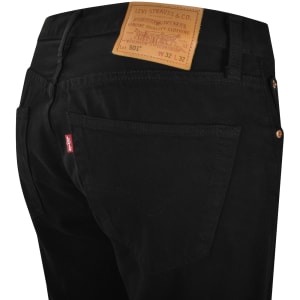Image number 4 for Levis 501 Original Fit Jeans Black