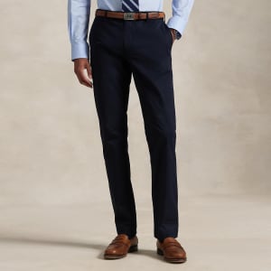 Image number 5 for Ralph Lauren Slim Fit Chino Trousers Navy