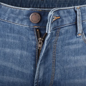 Image number 5 for Emporio Armani J06 Slim Jeans Light Wash Blue