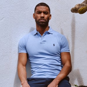 Image number 4 for Ralph Lauren Slim Fit Polo T Shirt Blue