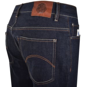 Image number 4 for Pretty Green Erwood Slim Fit Dark Wash Jeans