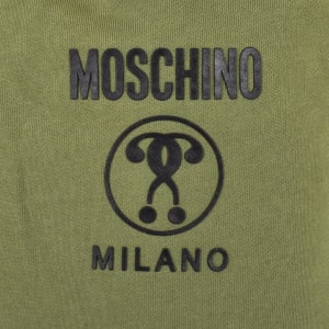Image number 4 for Moschino Jaquard Jersey Shorts Green