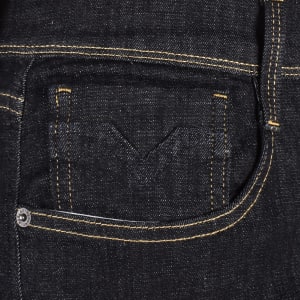 Image number 4 for Replay Anbass Slim Fit Dark Wash Jeans Navy