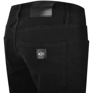 Image number 4 for Armani Exchange J14 Skinny Fit Jeans Black