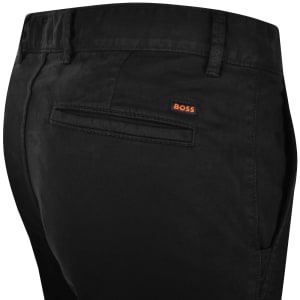 Image number 4 for BOSS Schino Slim Chinos Black