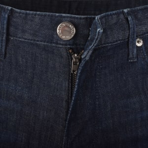Image number 5 for Emporio Armani J06 Slim Fit Jeans Dark Wash Blue